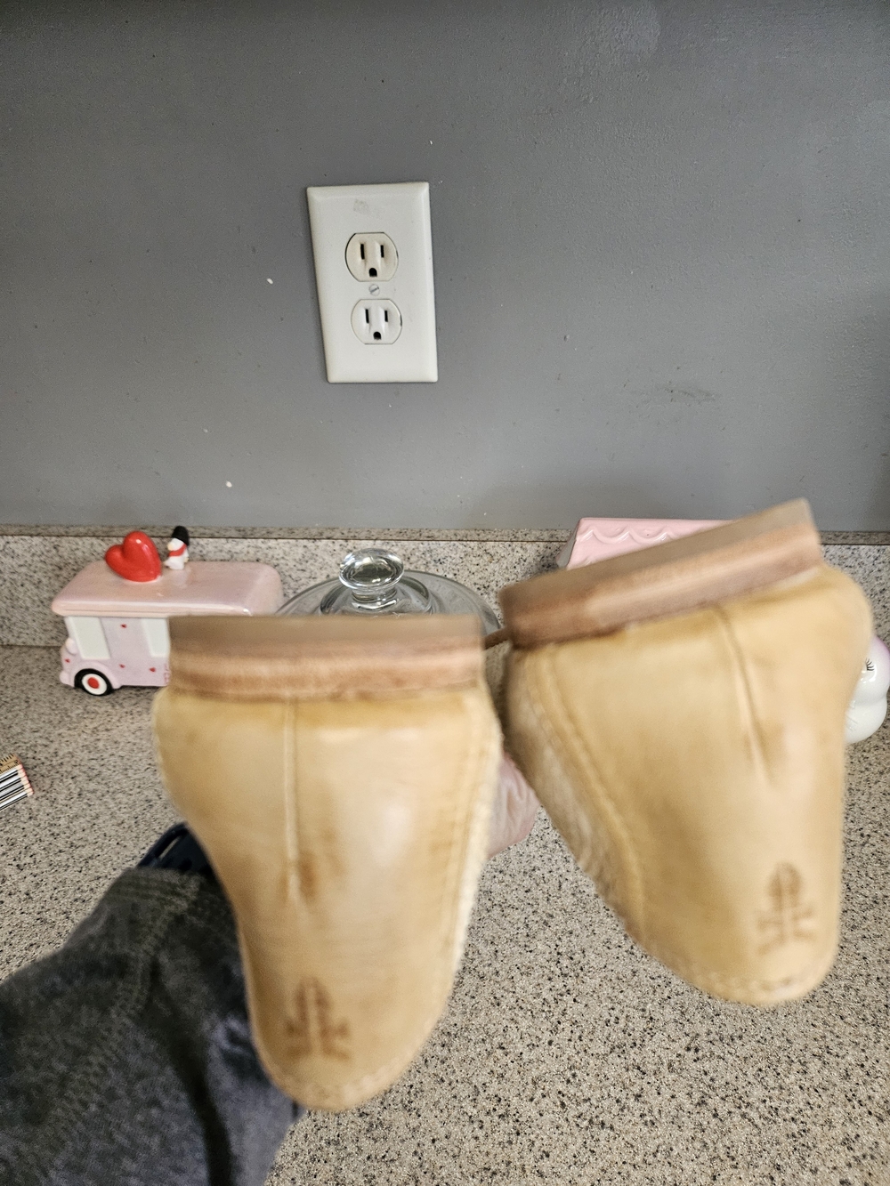 Frye Beige Woven Leather Ballet Flats - Picture 8 of 12